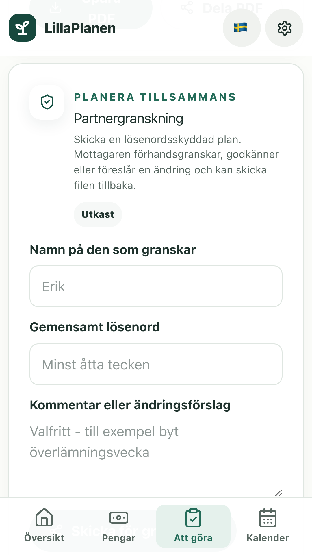 Från plan till verklighet